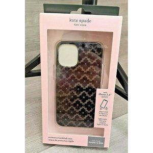 NEW Kate Spade New York Apple iPhone 12 Mini Protective Case iPhone Black Flower